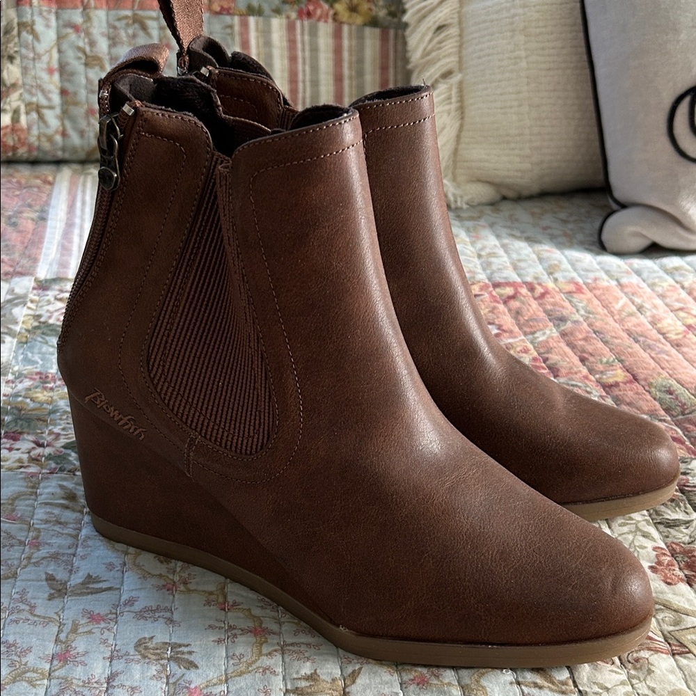 Blowfish Brown Ankle Booties
